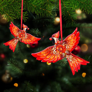 Cardinal Christmas Ornament-Gift For Cardinal Lovers-2024 New Release