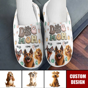 Dog Mom New Cartoon Dog - Personalized Slippers