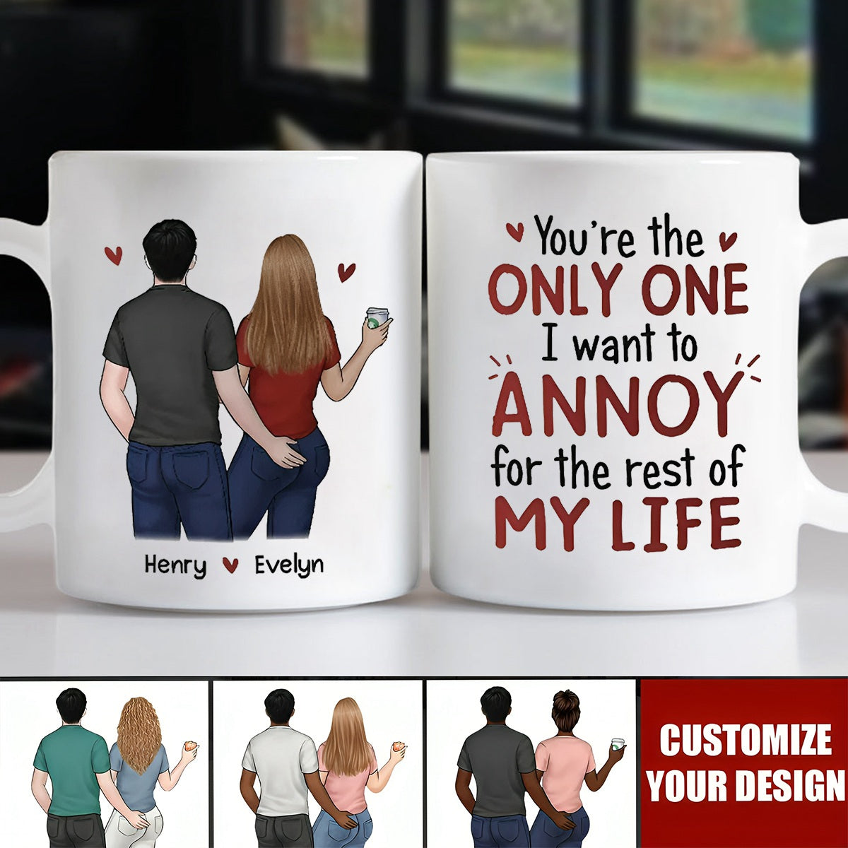 You Give Love A Special Meaning - Couple Personalized Coffee Mug - Gift For Husband Wife, Anniversary, Valentine's Day