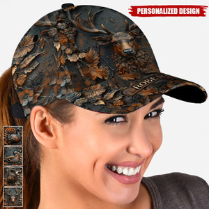 Cool Deer-Personalized Hunting Classic Cap