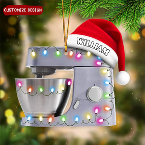 Personalized Baking Mixer Christmas Ornament, Gift For Baking Lovers - 2024 New Release