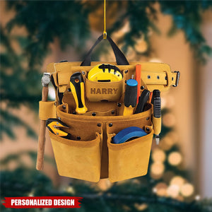 Personalized Tool Belt Christmas Ornament-Gift for Carpenter-2024 New Release