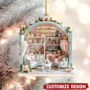 Personalized Dreamy Dollhouse Christmas Ornament Gifts For Girls-2024 New Release