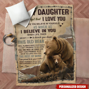 I Believe In You-Personalized Blanket