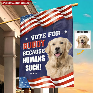 We Can All Agree On The Importance Of Voting-Personalized Flag - Gift For Pet Lovers