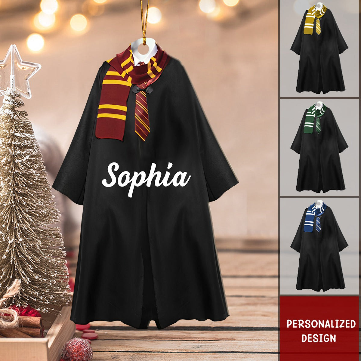 2024 New Release Bachelor's Gown Ornament-Personalized Graduation Christmas Ornament-Graduate Gift