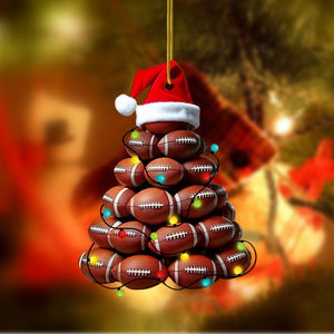 American Football Christmas Ornament-Gift For Football Players-2024 New Release