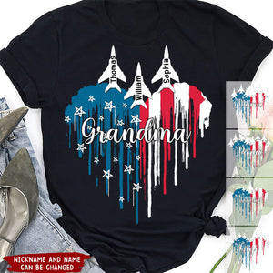 Flag Independence Day Printed Casual T-Shirt