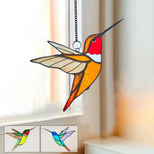 Hummingbird suncatcher-Gift for Friends,Family