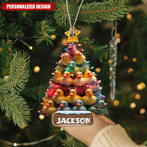 Personalized Duck Toy Christmas Ornament-Gift For Duck Lover-2024 New Release