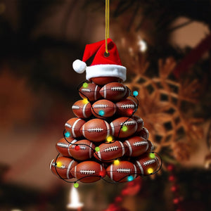 American Football Christmas Ornament-Gift For Football Players-2024 New Release