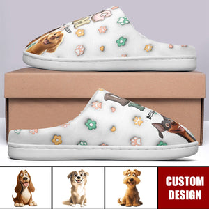 Dog Mom New Cartoon Dog - Personalized Slippers