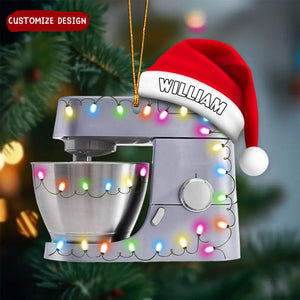 Personalized Baking Mixer Christmas Ornament, Gift For Baking Lovers - 2024 New Release