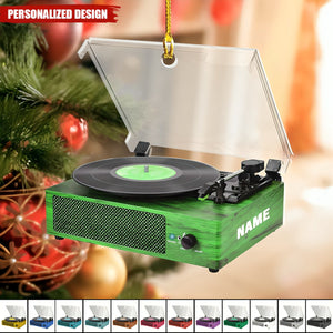 2024 New Release Personalized Vinyl Record Ornament-Gift For Vinyl Record Lovers