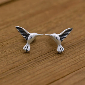 Hummingbird Studs - Gift For Bird Lovers