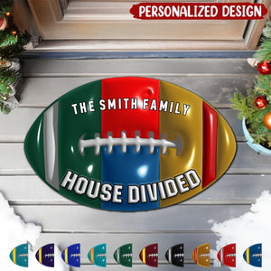 Personalized Gifts For Family Doormat American Football Lovers