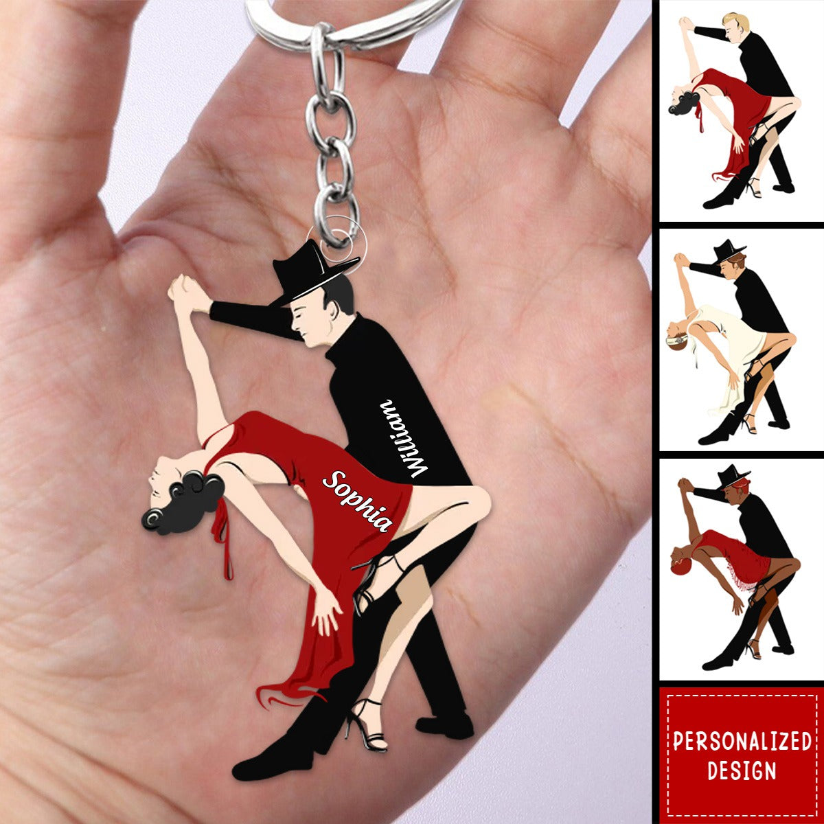 This Is Us - Personalized Keychain-Gift For Couple