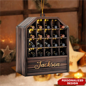 Personalized Wine Cabinet Ornament-Gift for Wine Lover-2024 New Release