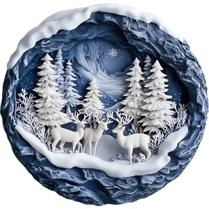 2024 New Release-Deer Christmas Ornament-Gift for Deer Lover