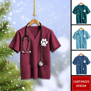 Personalized Veterinarian Christmas Ornament-Gift For Veterinarians-2024 New Release