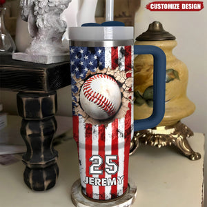 Patriot Pitcher - Personalized Tumbler with Handle