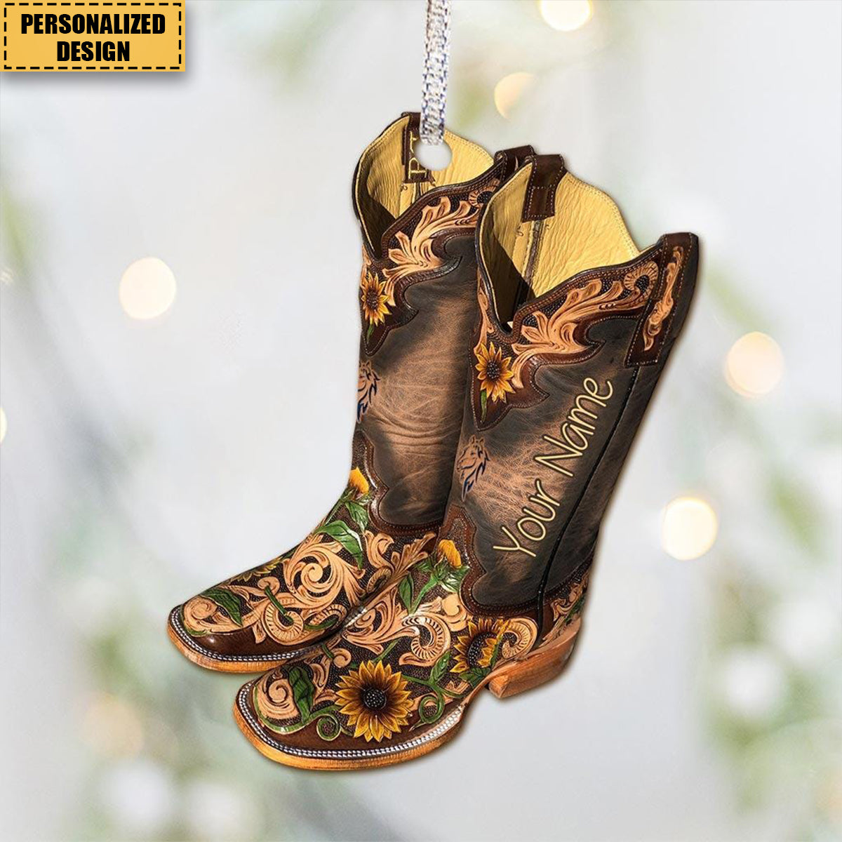 2024 New Release Personalized Boots Horse Girl Christmas Ornament-Gifts For Horse Lover,Horse Girl