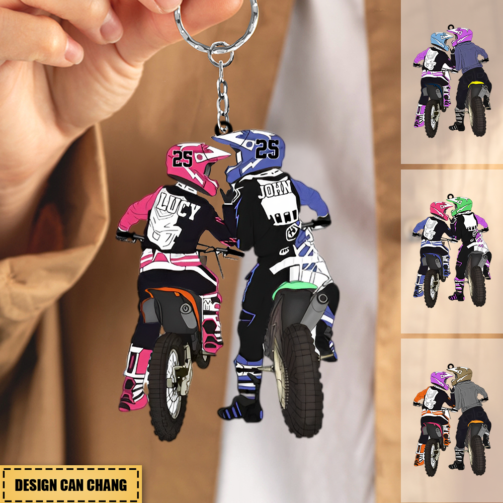 Dirt hot sale bike keychain