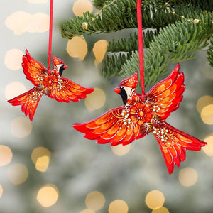 Cardinal Christmas Ornament-Gift For Cardinal Lovers-2024 New Release