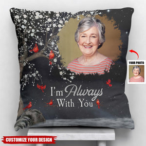 A Hug From Heaven I'm Always With You - Personalized Photo Pillow