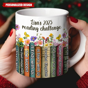 Personalized Mug-Gift For Book Lover