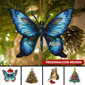 Personalized Butterfly Ornament-Gift for Butterfly Lovers-2024 New Release