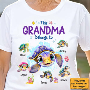 This Grandma Belongs To Shirt