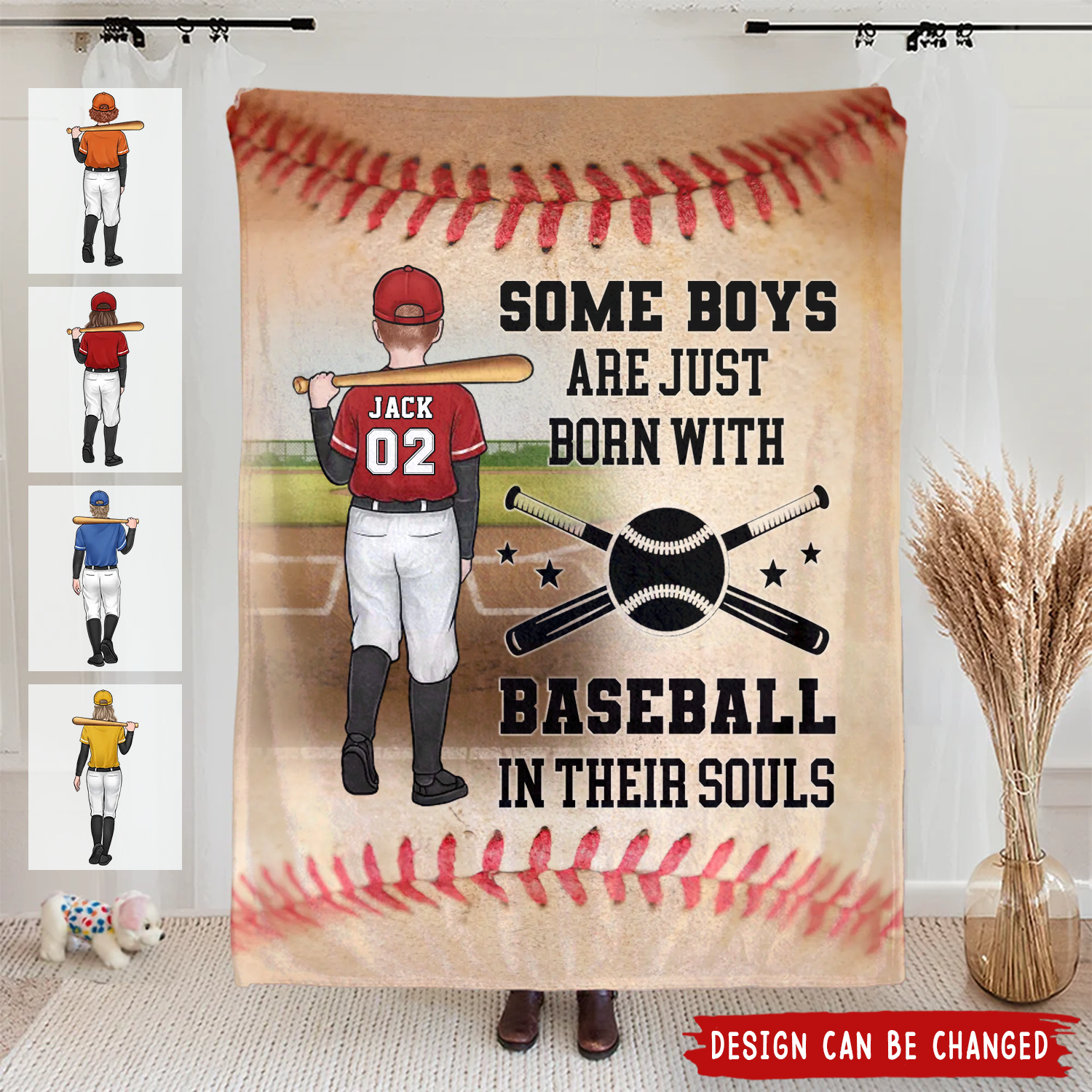 Practice Like You've Never Won - Family Personalized Blanket - Gift For Family Members, Baseball Players, Baseball Lovers