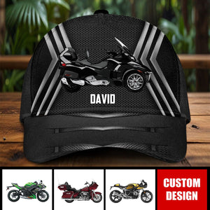 Motorcycle Adventure - Personalized Classic Cap