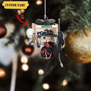 2024 New Release Personalized Hockey Closet Ornament -Gift For Hockey Lover