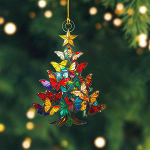 Butterfly Christmas Tree Ornament/Suncatcher Gift For Butterfly Lover