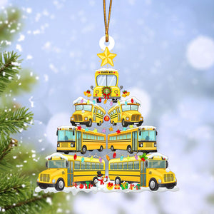 Bus Driver Christmas Ornament-Gift for Bus Driver-2024 New Release