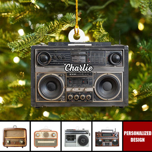 Personalized Radio Ornament-Gifts For Radio Lovers-2024 New Release