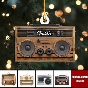 Personalized Radio Ornament-Gifts For Radio Lovers-2024 New Release