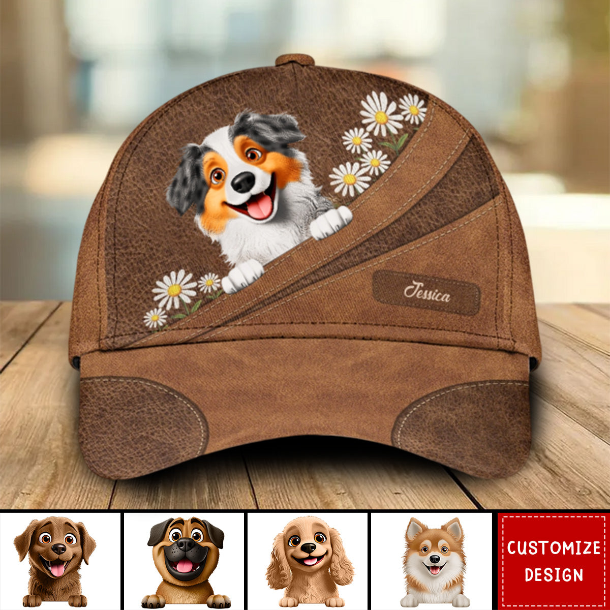 Adorable Dog - Personalized Dog Classic Cap