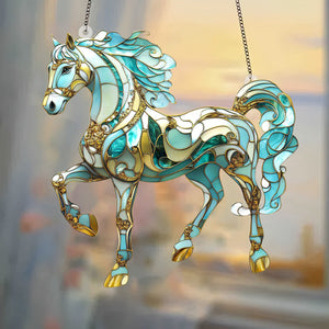 Horse Suncatcher-Gift for Equestrians and Best Friends