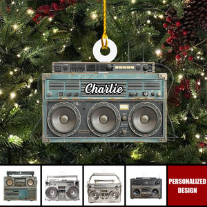 Personalized Radio Ornament-Gifts For Radio Lovers-2024 New Release