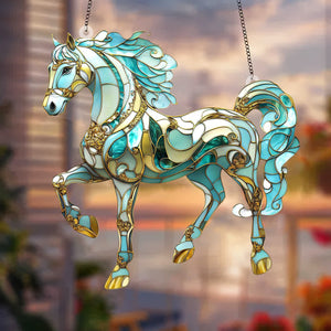 Horse Suncatcher-Gift for Equestrians and Best Friends