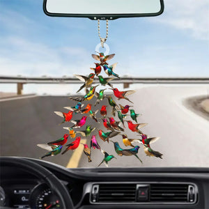 Hummingbird Car Ornament -Gift For Bird Lovers