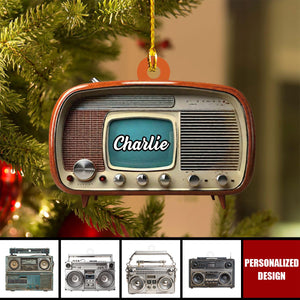 Personalized Radio Ornament-Gifts For Radio Lovers-2024 New Release