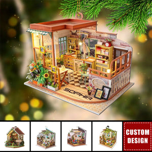 Personalized Garden House Christmas Ornament - Gift For Gardening Lovers - 2024 New Release