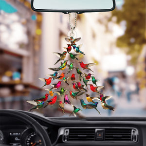 Hummingbird Car Ornament -Gift For Bird Lovers