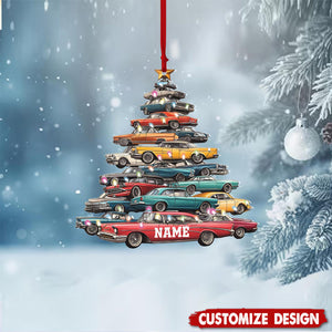 Personalized Muscle Car Ornament-Gift For Car Lover-2024 New Release