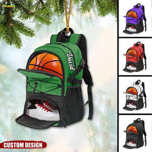 Personalized Basketball Bag Ornament-Gift for Basketball Players-2024 New Release