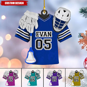 Personalized Lacrosse Christmas Ornament Gift For Lacrosse Lovers - 2024 New Release